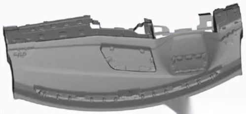 汽車儀表板骨架微孔發泡塑件的綜合性能研究